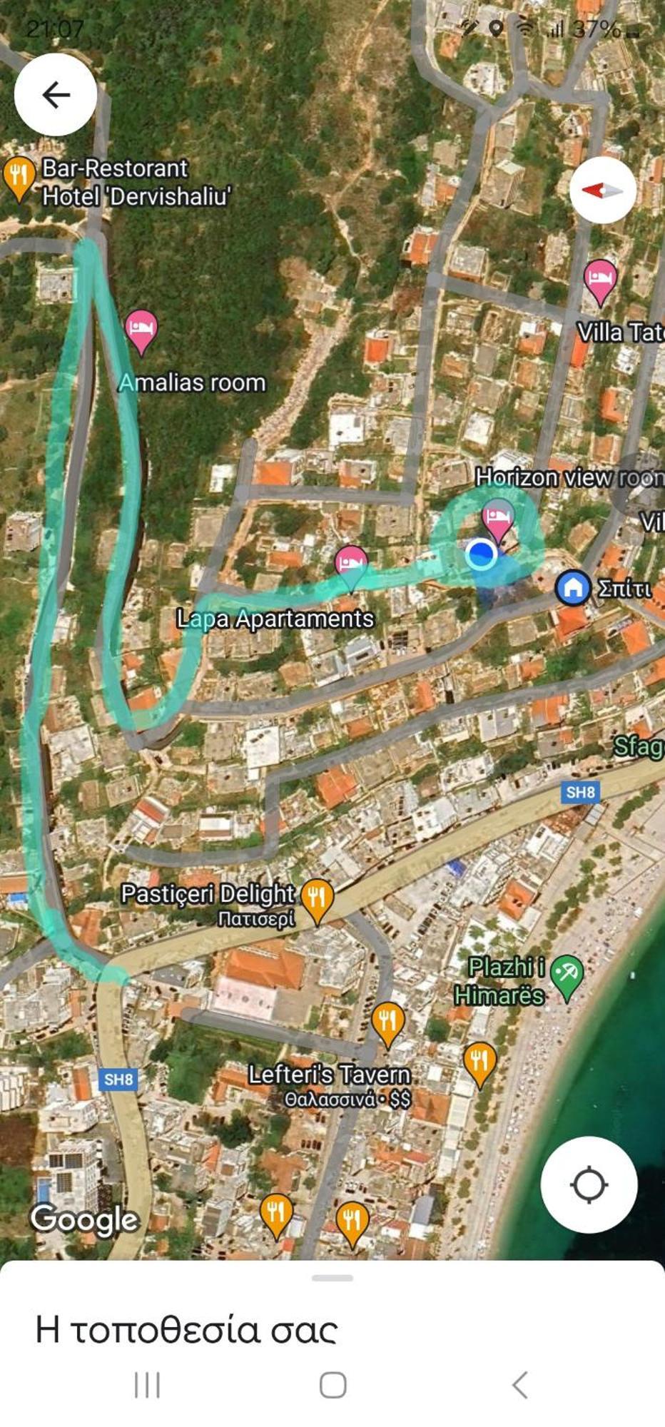 Horizon View Rooms Himare Exterior photo